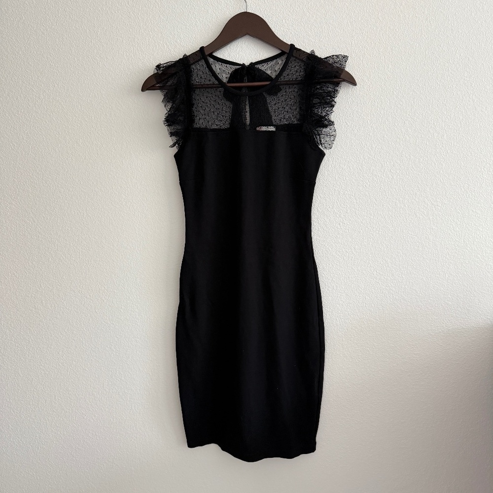 Red Valentino Black Lace Dress